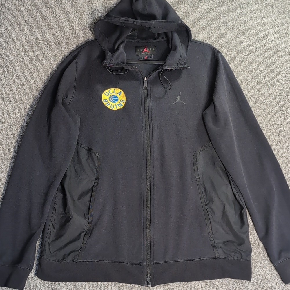 Jordan Brand UCLA Bruins "Sideline" Performance Full-Zip Hoodie Size Large